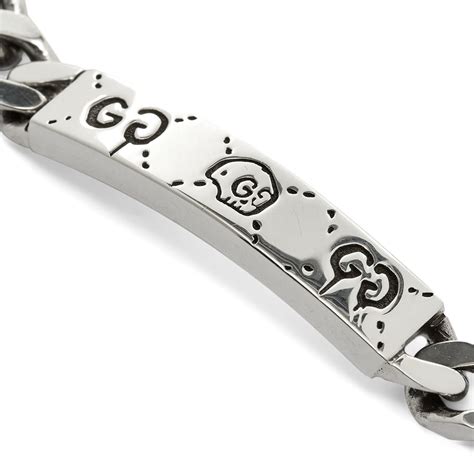 gucci sterling silver gucci ghost bracelet|gucci ghost bracelet review.